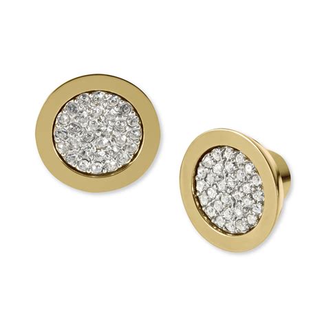 michael kors earrings gold|michael kors earrings clearance.